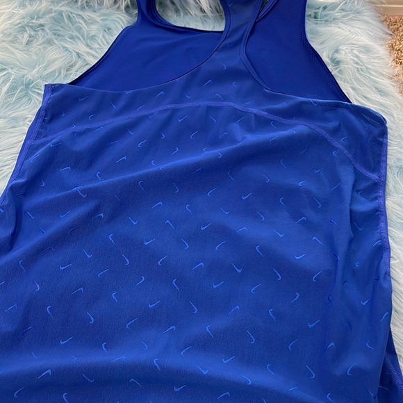 NWOT! Blue Breathable Nike Tank Top! Size medium! - Picture 2 of 3